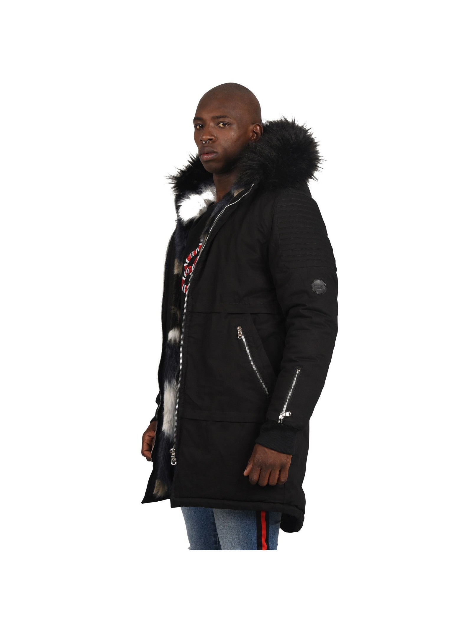 Men's Cotton Parka Jacket by Project X Paris - Brit Boss 