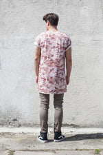 Men's Pink Camo T-Shirt Short Sleeve by Sixt June - Brit Boss 