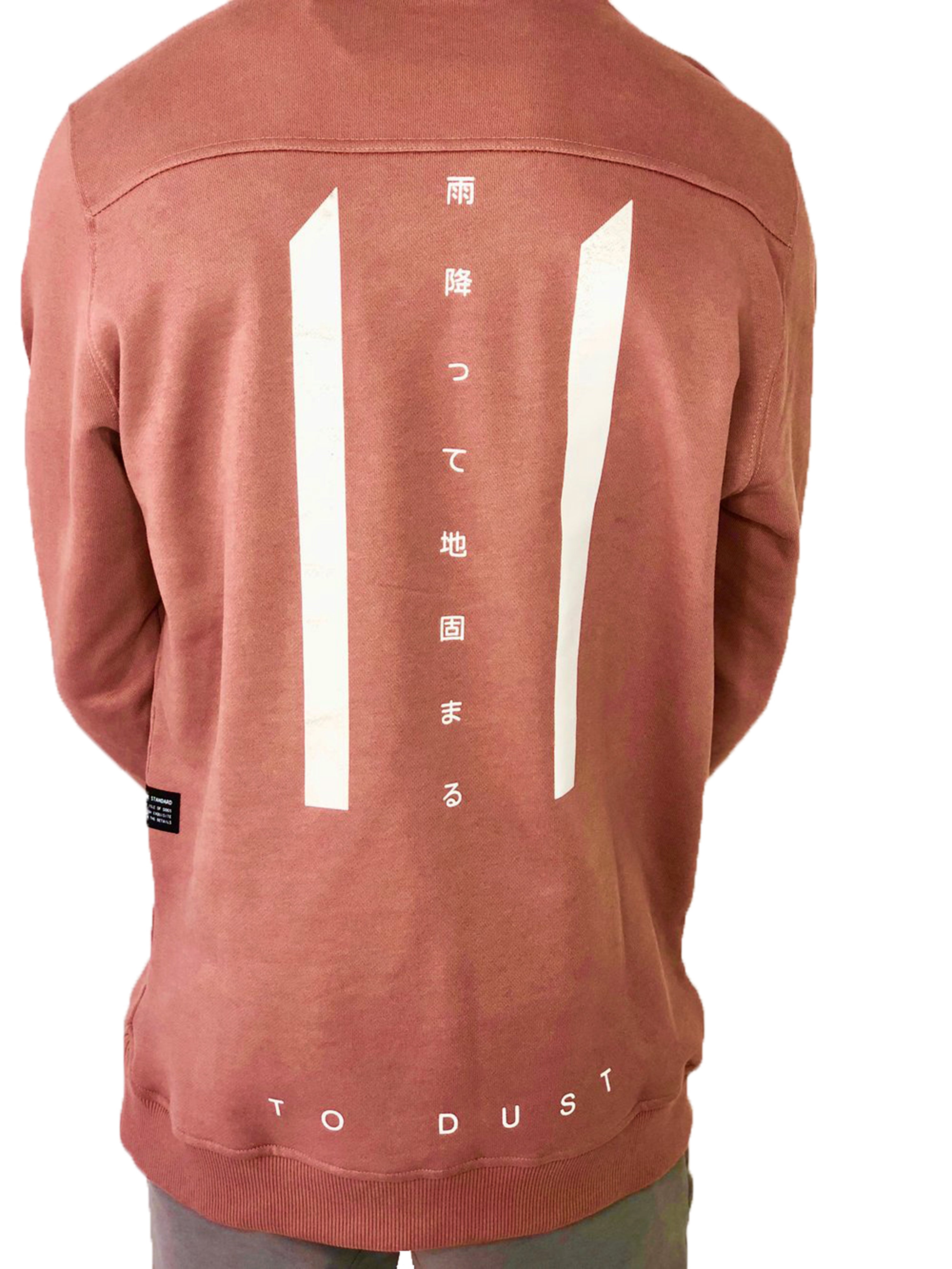 Men Sweater Pink Long Sleeve Cotton by Ashes To Dust - Brit Boss 