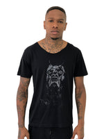 T-Shirt "Great Dane" The Elegance Of Fashion Pet Black by iacobuccyounes Italy - Brit Boss 