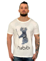 Men T-Shirt "Habibi Koala" White by iacobucyounes Italy - Brit Boss 