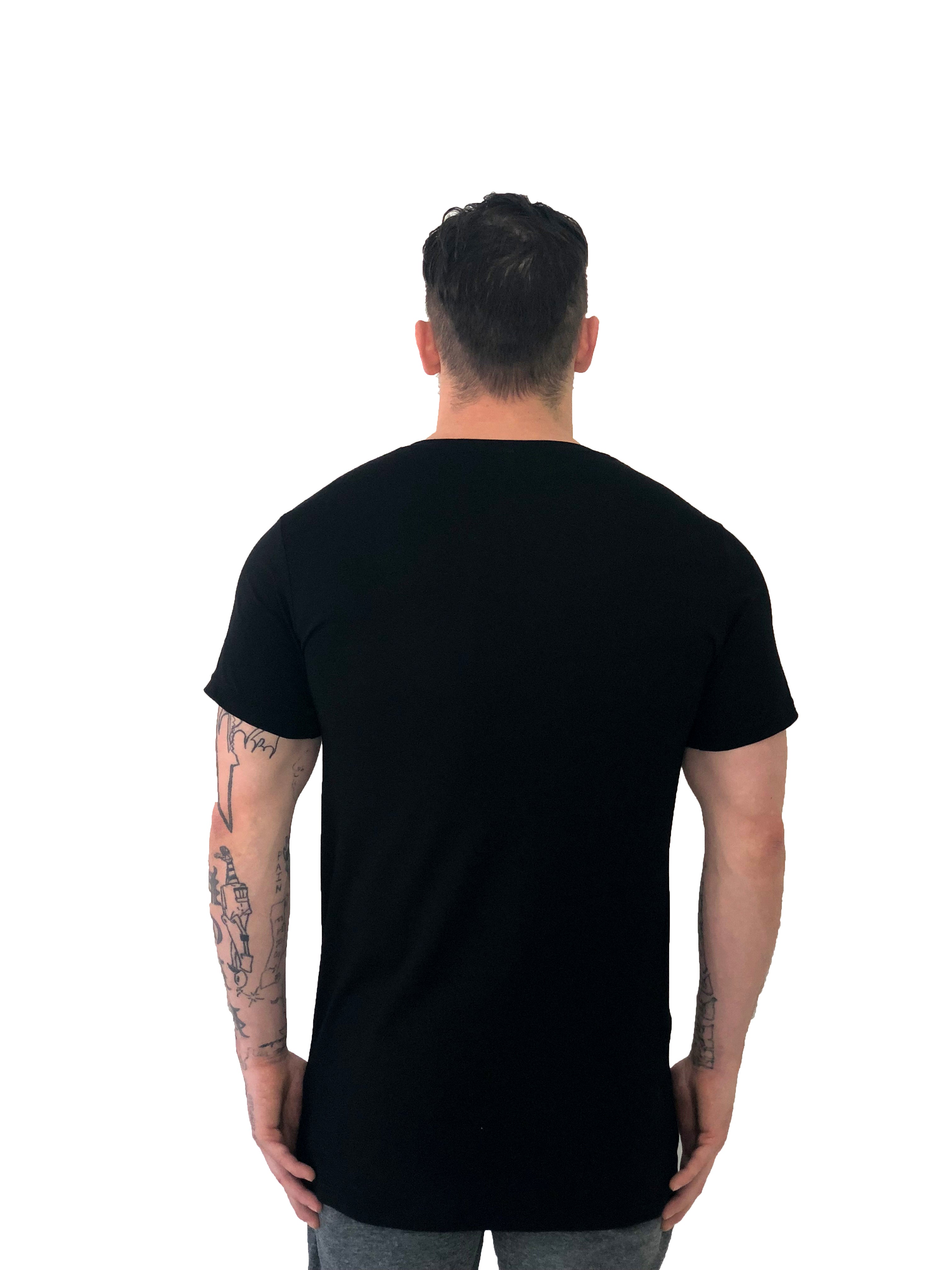 Men T-Shirt "Virgo" Water Angel Black by iacobuccyounes Italy - Brit Boss 