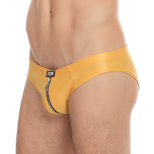 Man Jok Underwear Yellow Zipper - Brit Boss 
