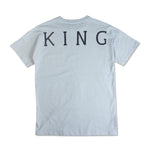King Select T-Shirt Sky Blue Cotton Men Tee 
