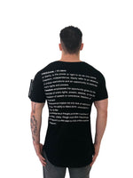 Men T-Shirt "Freedom" Zipper Detailed Black by Religion U.K. - Brit Boss 